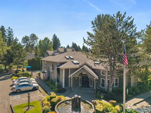 This is the clubhouse - full of amenities!