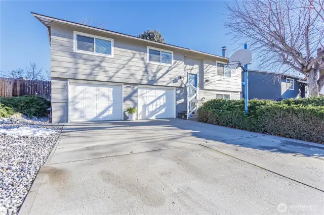 front/side view of home