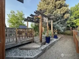 backyard facing East