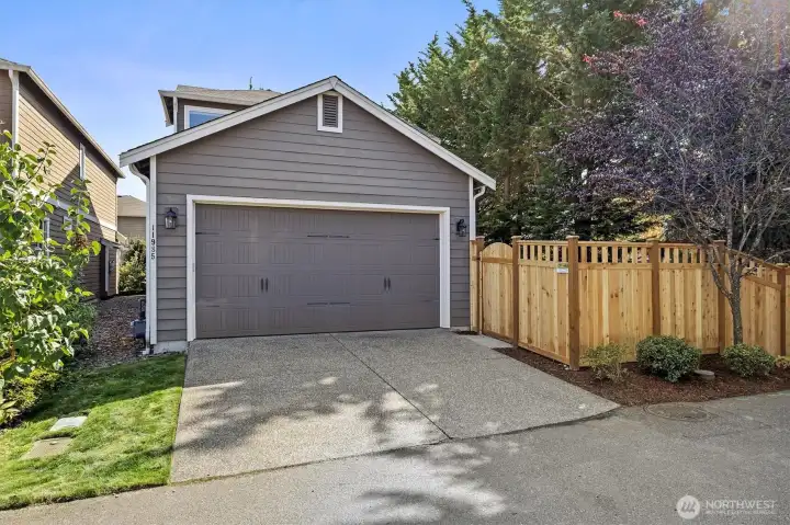 New fence