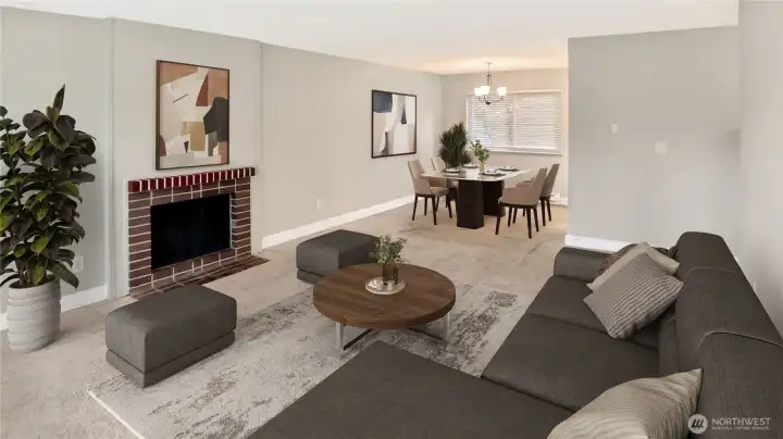 Living Room Furnished