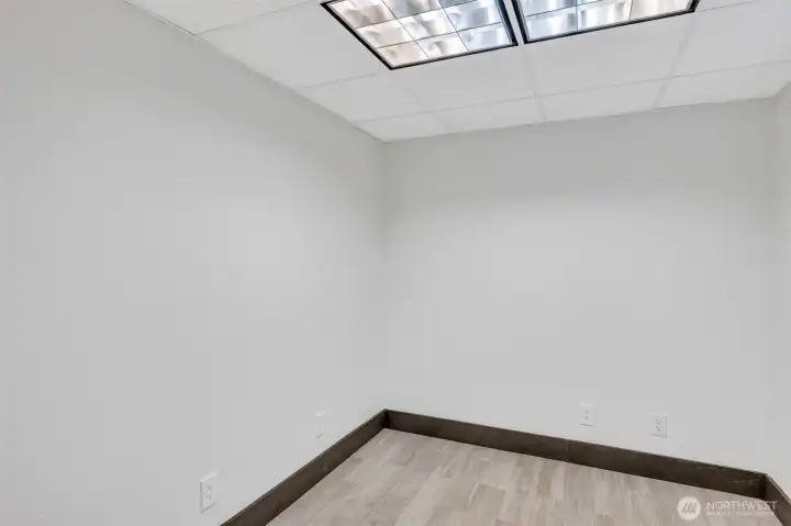 Bonus room downstairs - it's bigger than it looks; size isn't everything.