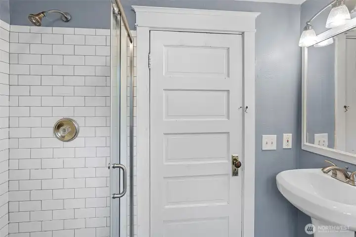 Second floor bathroom.