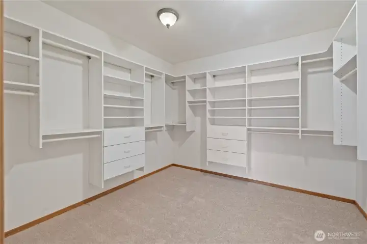 Lower Level - Master Bedroom Walk-In Closet