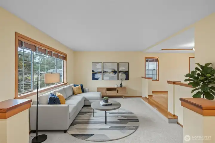 Family Room - Staged