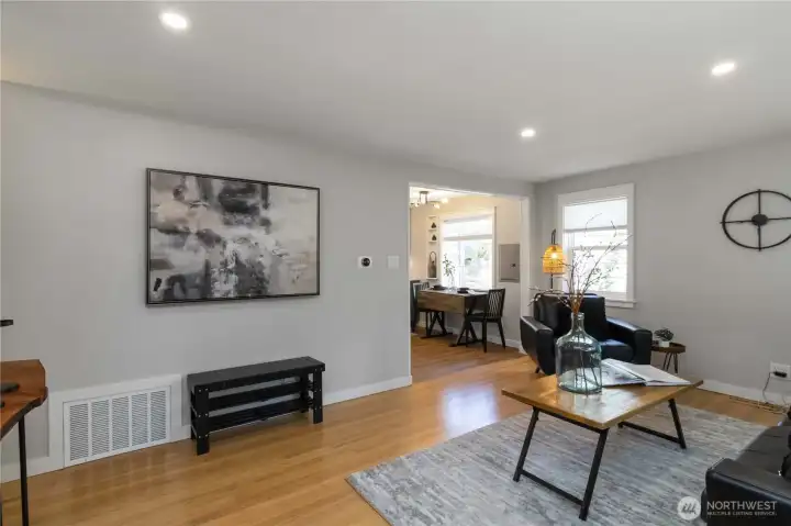 Enjoy a seamless layout flowing from one to the next, great for hosting and everyday living alike.