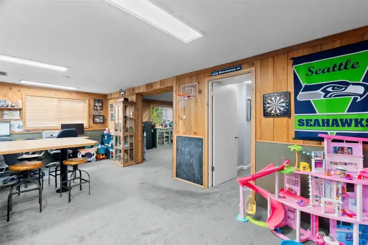 basement living area