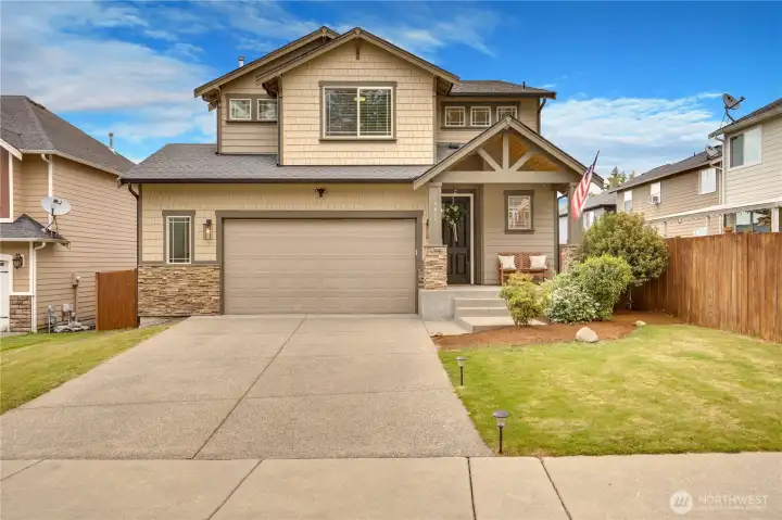 Discover the perfect blend of peaceful surroundings and everyday convenience in this beautifully maintained Graham home