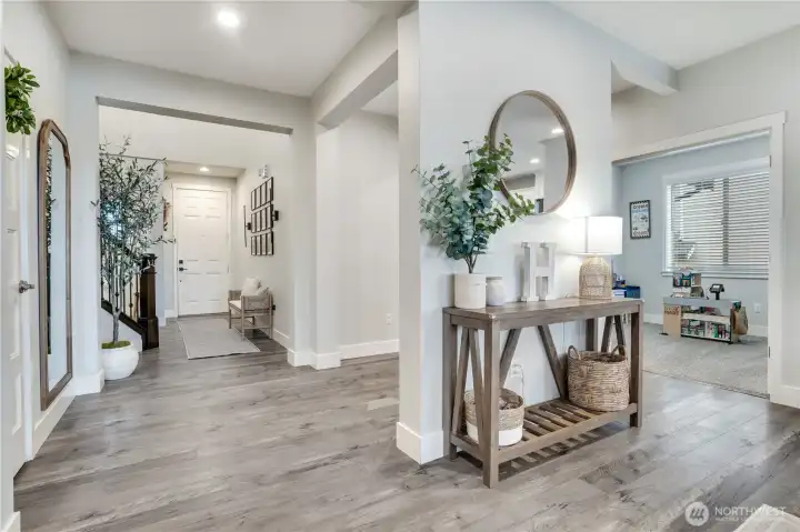 Spacious entryway offering a welcoming first impression