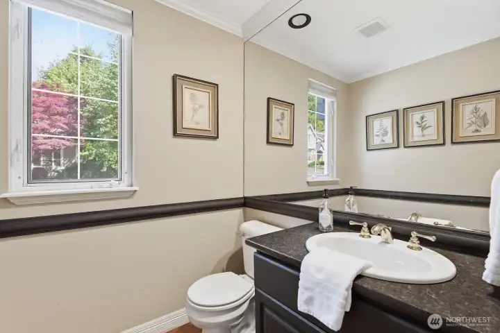 Main Floor Half Bath.