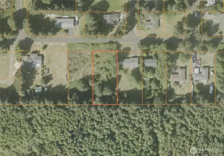 See Grays Harbor parcel database for approximate location of lot and information on zoning.