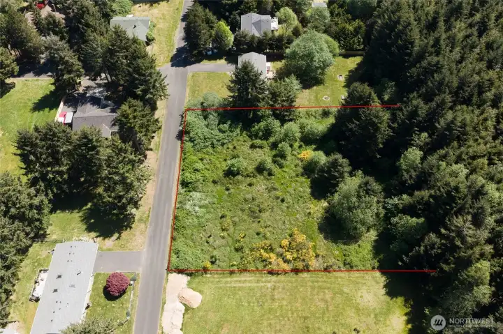 Buy both lots for a full acre.