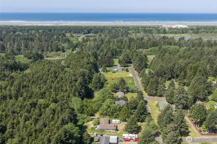 Hogans corner offers quiet residential living.