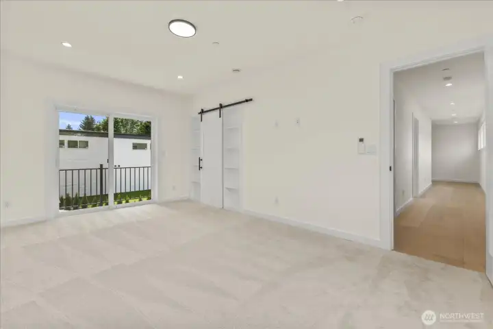 3rd bedroom with walk-in closet