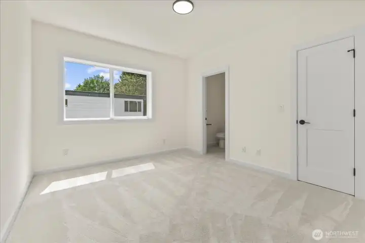 4th bedroom with private bathroom