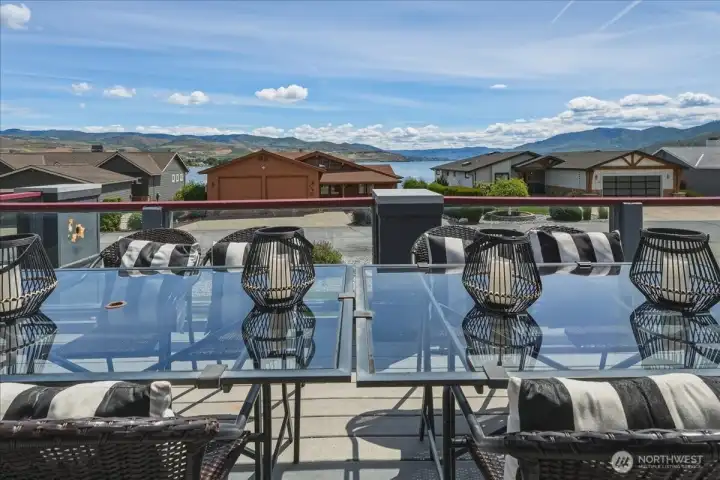 Your table view towards Lake Chelan