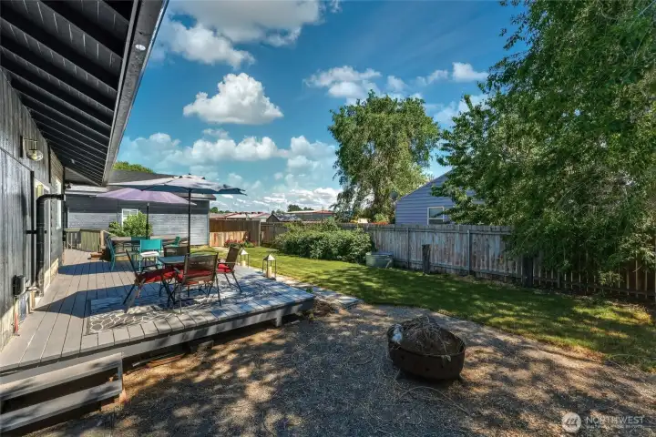 248 Backyard with large deck