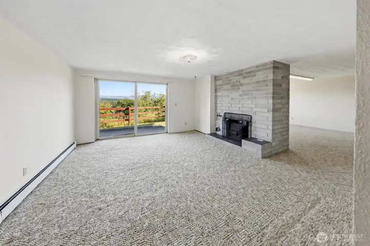 Bonus room areas downstairs
