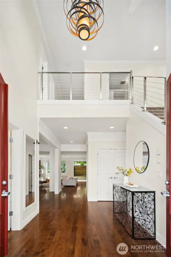 Foyer welcomes you into the open concept living on the main floor Foyer welcomes you into the open concept living on the main floor