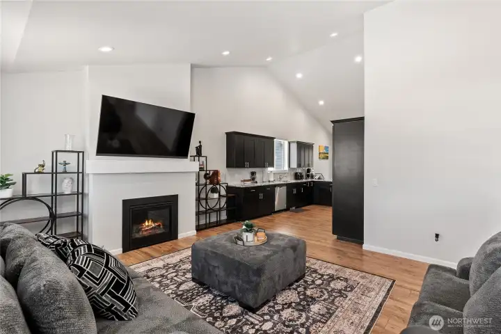 Living room looking toward the kitchen. Love how this floor plan is open and flowing. Living room looking toward the kitchen. Love how this floor plan is open and flowing.
