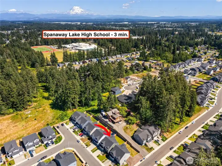 Short distance to Spanaway High School Short distance to Spanaway High School