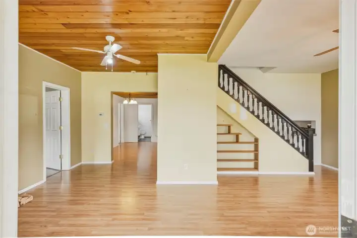 Front Door opens to Living Room