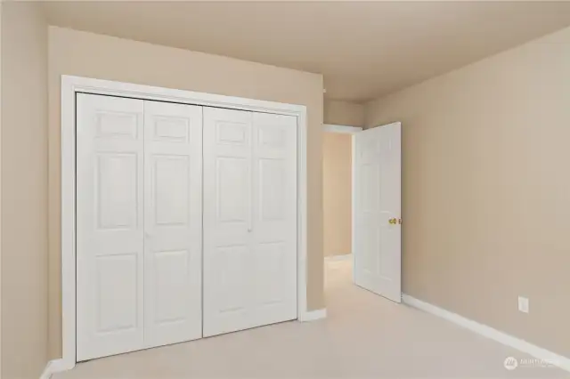 Second bedroom w/ closet