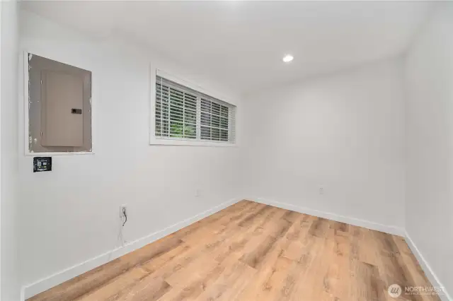 Lower level office/den