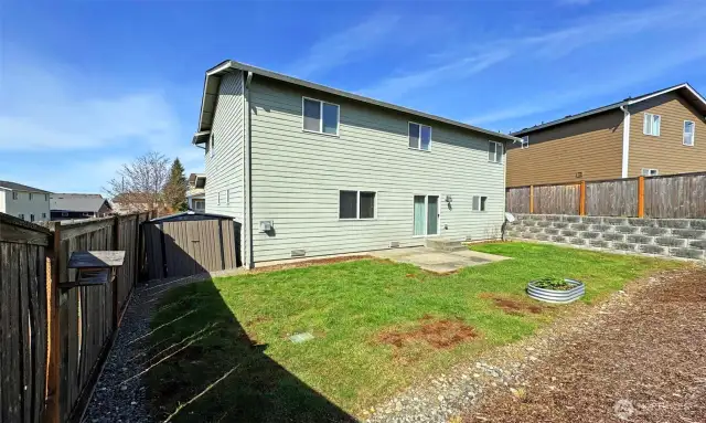 Another view at backyard
