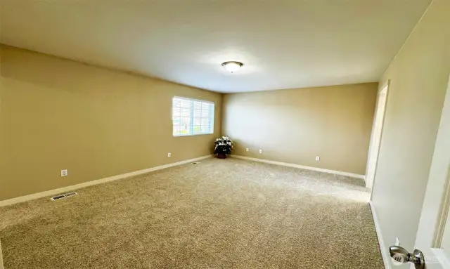 Spacious Primary Suite on upper level