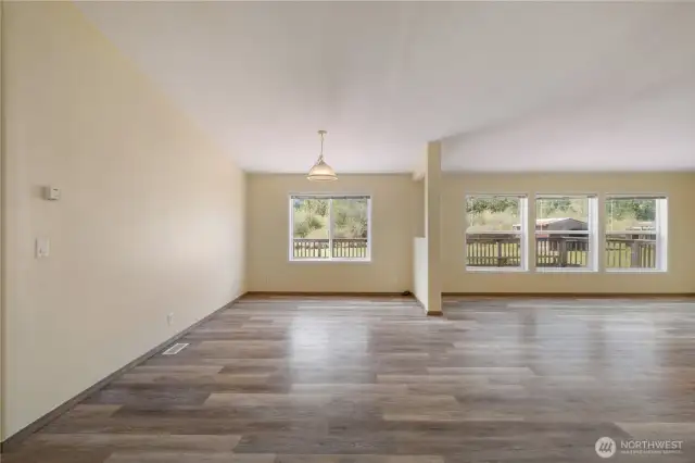 VIEW FROM KITCHEN