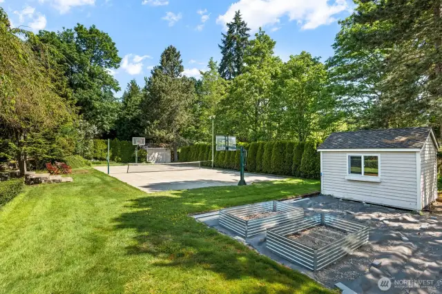 Outbuildings And Court—Ready For Anything