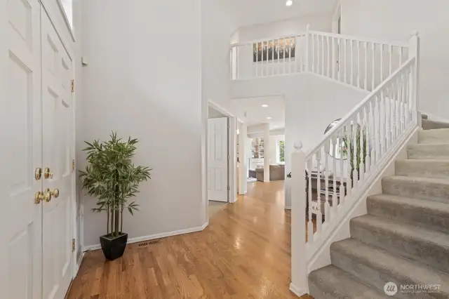 Home Features A Dual Staircase