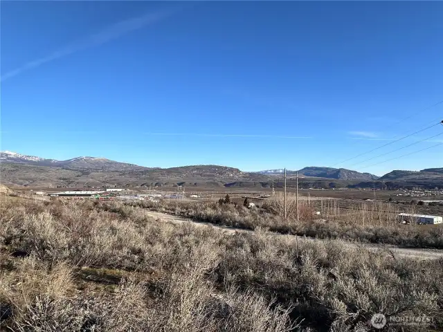 Mountain, territorial, city, and valley views from Lot 2 Pats Lane, Omak