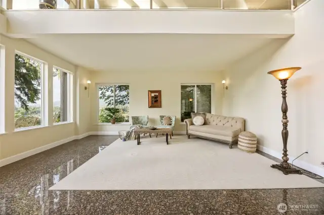 Enjoy Lounging in Three Separate Living Spaces