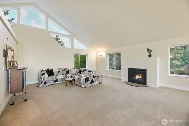 Custom Built In For Gas Fireplace