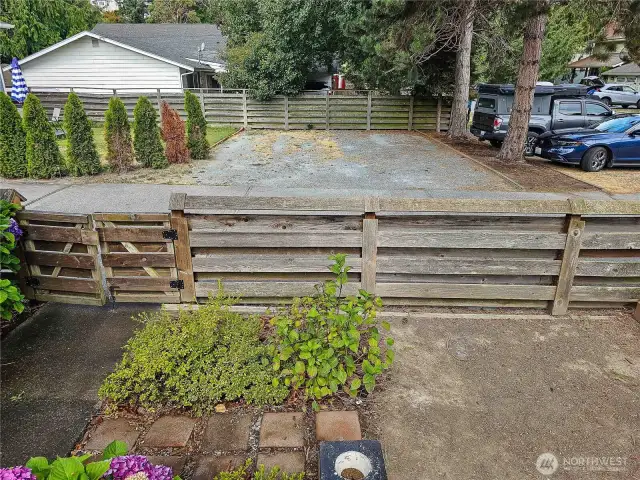 Each unit has an assigned parking space on property.