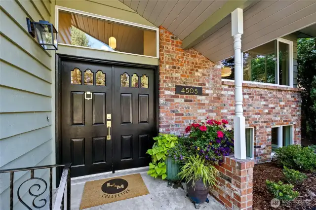 Step inside to a thoughtfully updated interior.