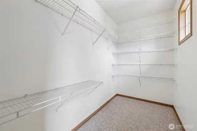 Primary Bedroom Walk-in closet