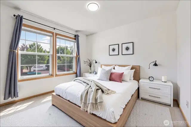 Digitally Staged Bedroom #3