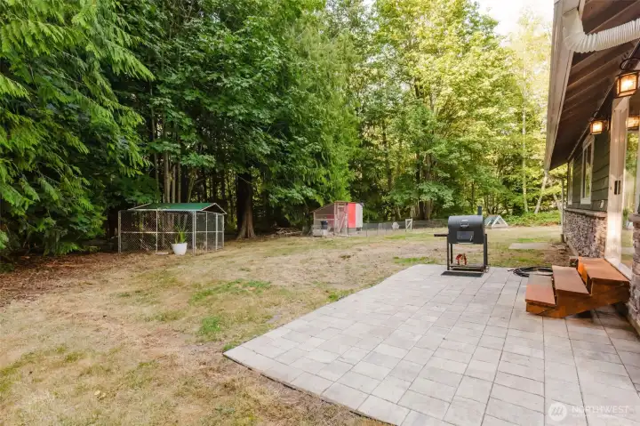 Back Patio off kitchen