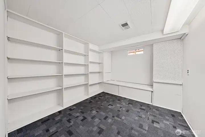 This is the extra finished room. Ready for your use!