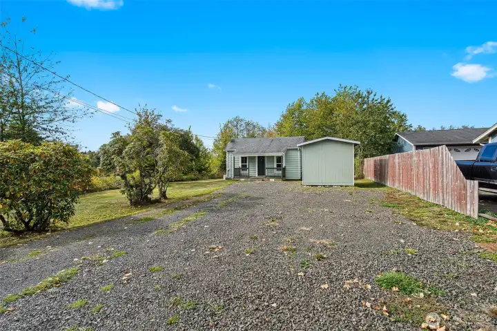 Large lot.