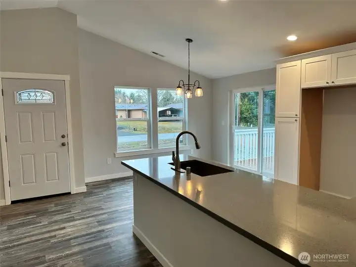 Photo of previous build and not of current home