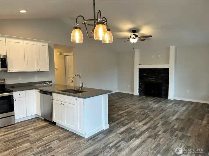 Photo of previous build and not of current home