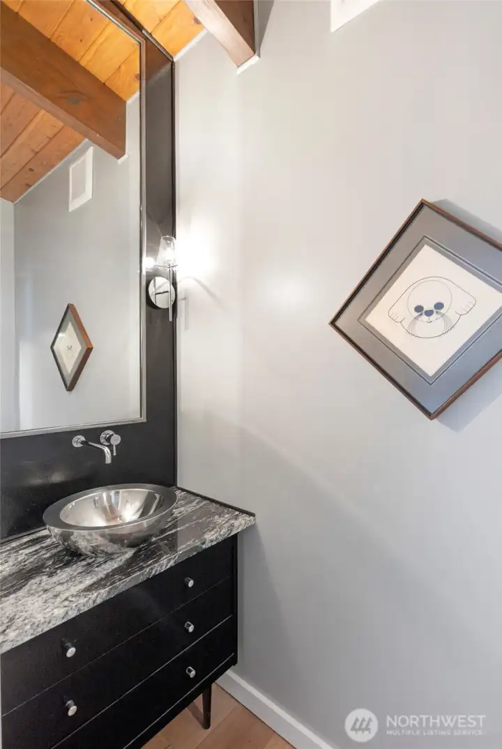 half bath on the main floor