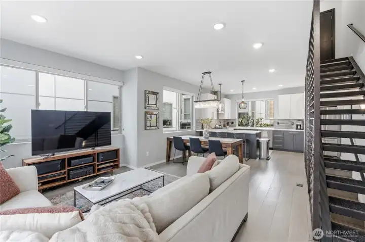 Spacious living area