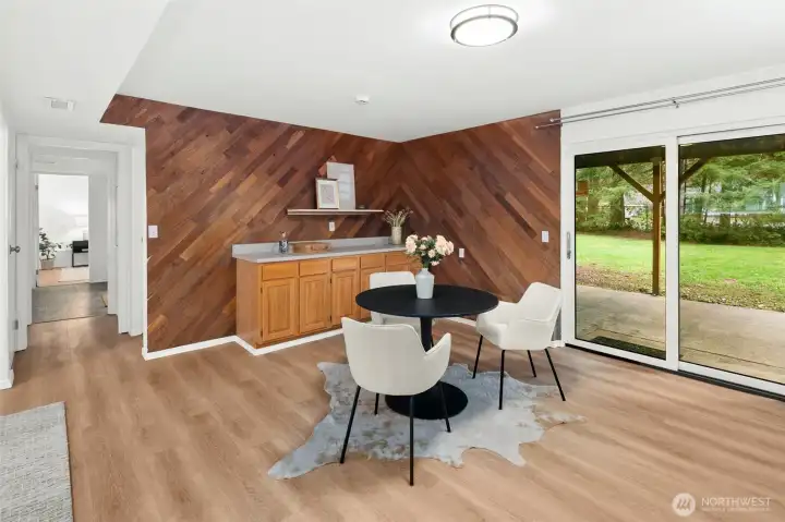 HUGE lower level 2nd living room