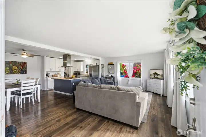 Entry, looking in from front door