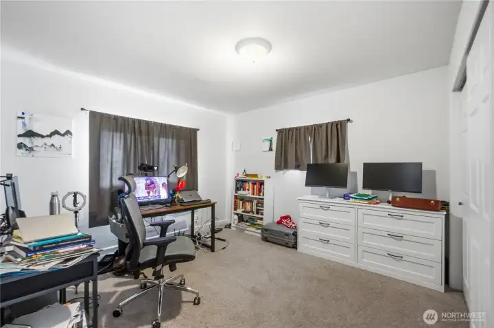 Office/Bedroom at front of Home